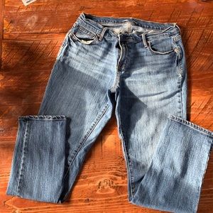 Old nave curvy straight jeans